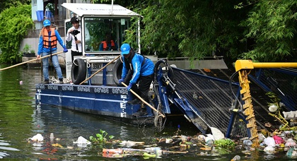Audi Stiftung bekämpft Plastikmüll in Thailands Flüssen mit Hightech und lokalen Partnern