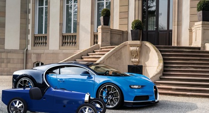 Bugatti выпустит электрокар для детей за 30 тысяч евро — Baby II 