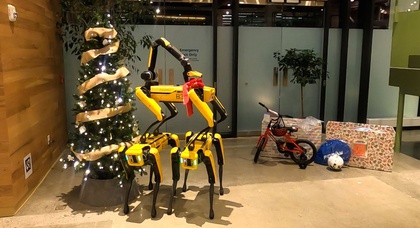 Boston Dynamics' festive robot video ended in an unexpected manner