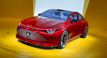 Mercedes unveils CLA electric concept with 750 km / 466 miles range at IAA Mobility 2023