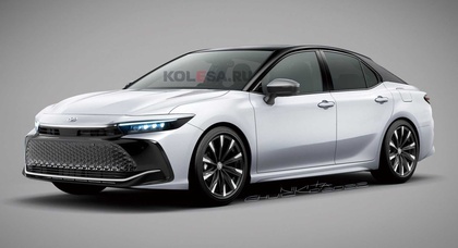 Mal sehen, was passiert, wenn der Toyota Camry der nächsten Generation ein Design im Crown-Stil bekommt