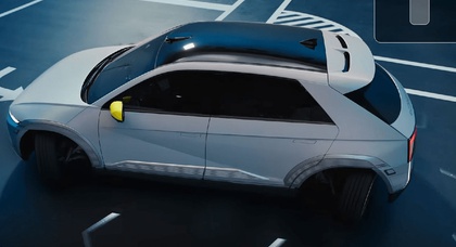 Hyundai Mobion Concept dreht sich um 360 Grad und bewegt sich seitwärts