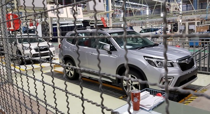 Subaru остановит свои заводы в Японии  