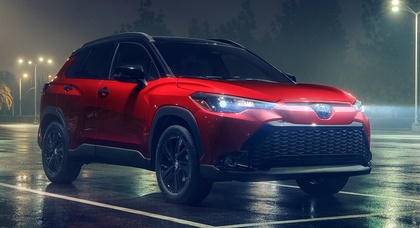 Toyota starts painting Corolla Cross in Mazda's iconic Soul Red colour