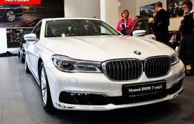 Флагманский седан BMW 7 серии дебютировал в Украине