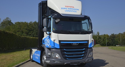VDL Groep reveals hydrogen fuel cell truck for Toyota’s European logistics