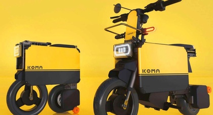 Tatamal Bike d'Icoma: une moto électrique compacte qui se transforme en valise