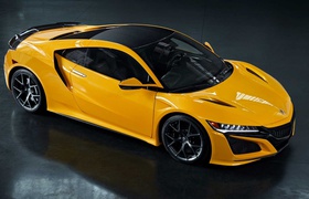 Суперкар Acura NSX 2020 года окрасили в исторический желтый цвет 