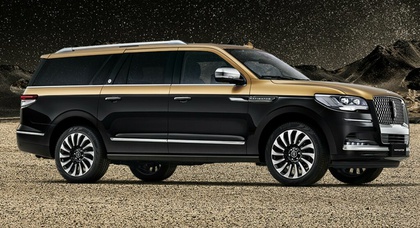 Lincoln Navigator Black Gold Edition makes debut in China