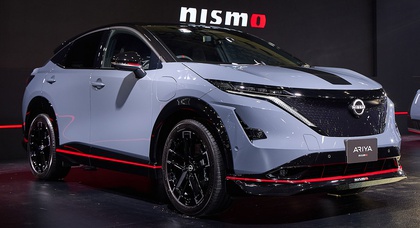 La Nissan Ariya Nismo déploie jusqu'à 429 ch avec une bande-son inspirée de la Formule E