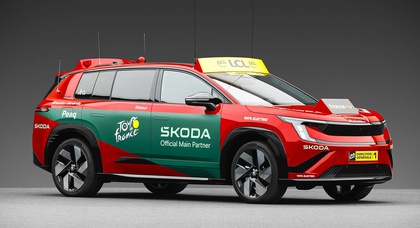 Новий Skoda Peaq став мобільним штабом «Тур де Франс»