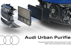 Zukünftige Elektrofahrzeuge von Audi werden in der Lage sein, die Umgebungsluft während des Fahrens und Ladens zu reinigen