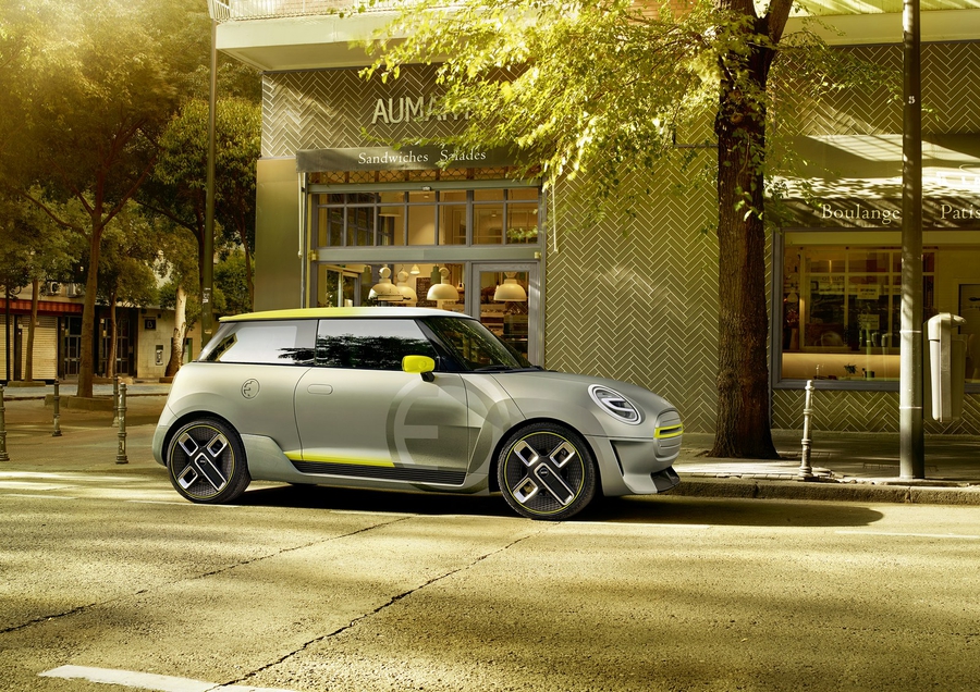 Mini cooper электромобиль