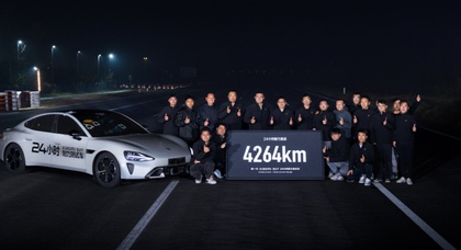 Xiaomi SU7 Max встановив рекорд у 24-годинному заїзді на витривалість