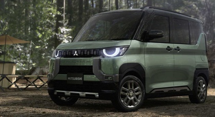 New Mitsubishi Delica Mini is an adorable Kei Car with hybrid power and rugged look