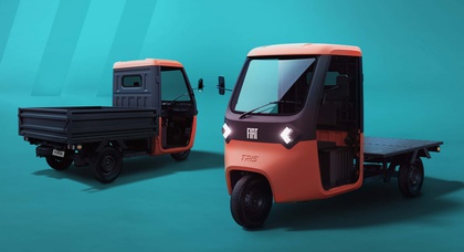 Three wheels and a 12 hp engine: Fiat presents a workhorse called TRIS