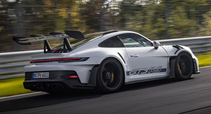 2023 Porsche 911 GT3 RS laps the Nurburgring 10.6 seconds faster than the current 911 GT3