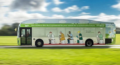 В Великобритании появился автобус работающий на фекалиях