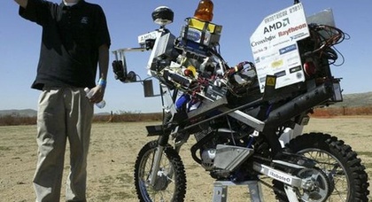 Google создал беспилотный мотоцикл Ghostrider