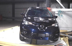 Renault Zoe получил 0 звезд на тестах Euro NCAP