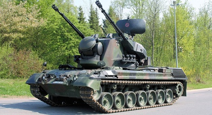 Die Ukraine begann, Gepard-Flugabwehrgeschütze aus Deutschland zu erhalten