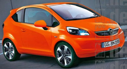 Новый Opel назовут «Адамом»