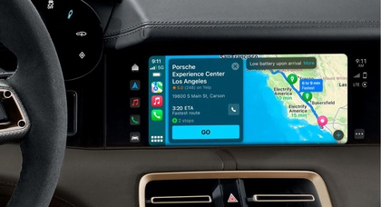Porsche lance Apple Maps EV Routing pour les utilisateurs d'iPhone aux États-Unis
