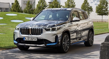 Latest BMW Art Car Is iX1 Electric Crossover Designed By German Artist