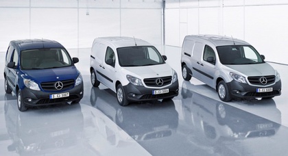 Mercedes-Benz представил новый коммерческий фургон Citan