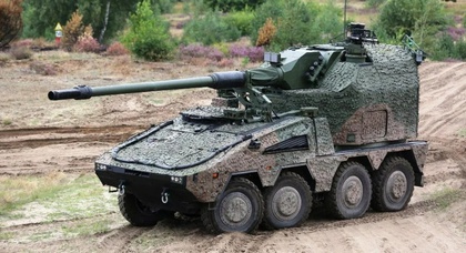 KMW beginnt mit der Produktion von selbstfahrenden Artilleriesystemen RCH 155 für die Ukraine