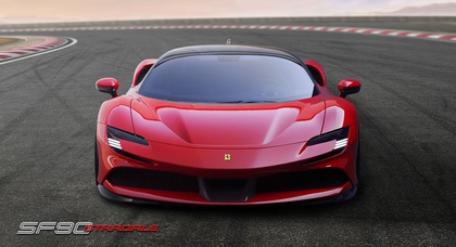 Представлен 1000-сильный плагин-гибрид Ferrari