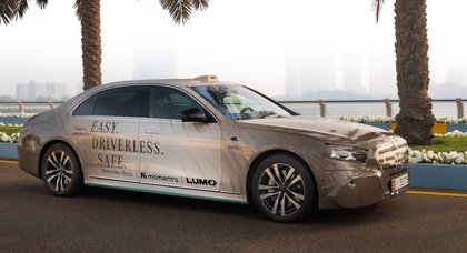 Mercedes разом з китайською Momenta запустить роботаксі в Абу-Дабі