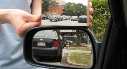 Американец разработал зеркало заднего вида без «слепых» зон