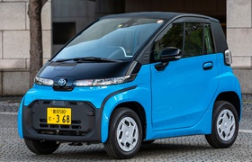 Toyota начала продавать очень маленький электромобиль C+pod