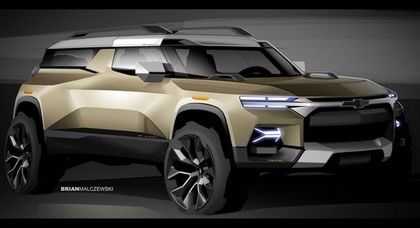 Sketch of two-door off-roader revives speculation of another Chevrolet Blazer