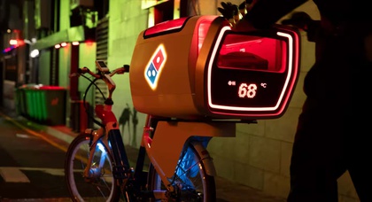 La nouvelle moto électrique de Domino's promet des pizzas fraîches et chaudes