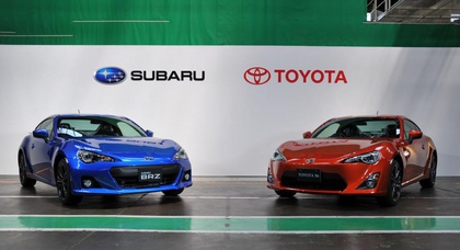 Toyota и Subaru подтвердили работу над GT86/BRZ