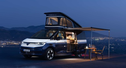 VW T7 California Concept debuts with PHEV powertrain and two sliding doors