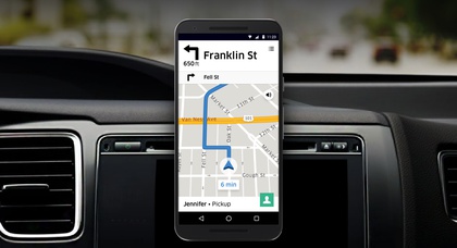 Uber создал новый навигатор для водителей сервиса