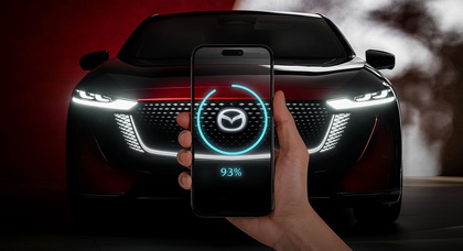 Mazda has created its own application for charging electric vehicles in Europe