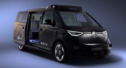 Роботаксі на основі VW ID. Buzz вже майже готове до серійного виробництва