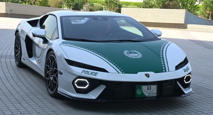 920 к.с. для туристів: Lamborghini Temerario поповнив автопарк поліції Дубая