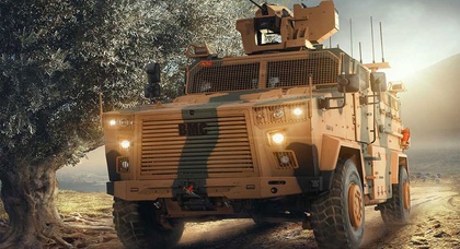 Ukrainische Marinesoldaten erhielten fünfzig türkische MRAP BMC Kirpi 4x4 und erwarten weitere einhundertfünfzig solcher gepanzerten Fahrzeuge