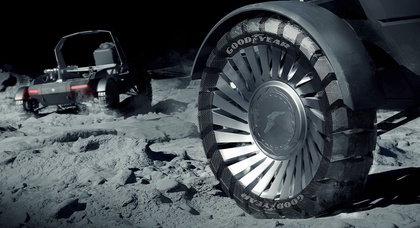 Goodyear entwickelt Reifen für den neuen Mondrover Artemis