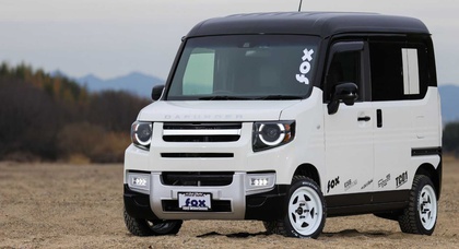 Hondas Kei Car Van erhält eine vom Land Rover Defender inspirierte Offroad-Umarbeitung