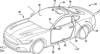 Ford запатентовал новый дизайн крыши 