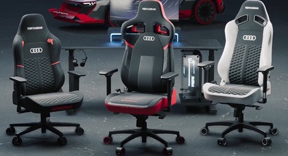 Audi і Vertagear представили лінійку спортивних крісел для геймерів