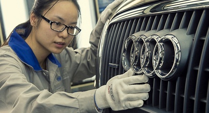 В китайских Audi нашли асфальт