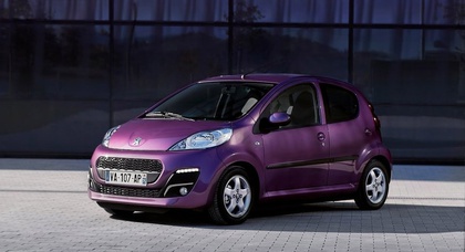 Peugeot 107 — символ хорошего настроения по специальному курсу!