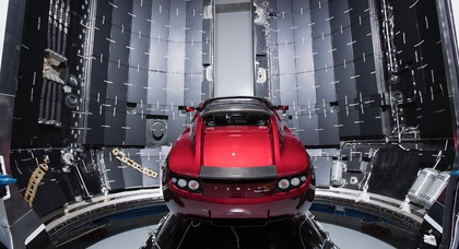 Илон Маск отправит свой Tesla Roadster к Марсу